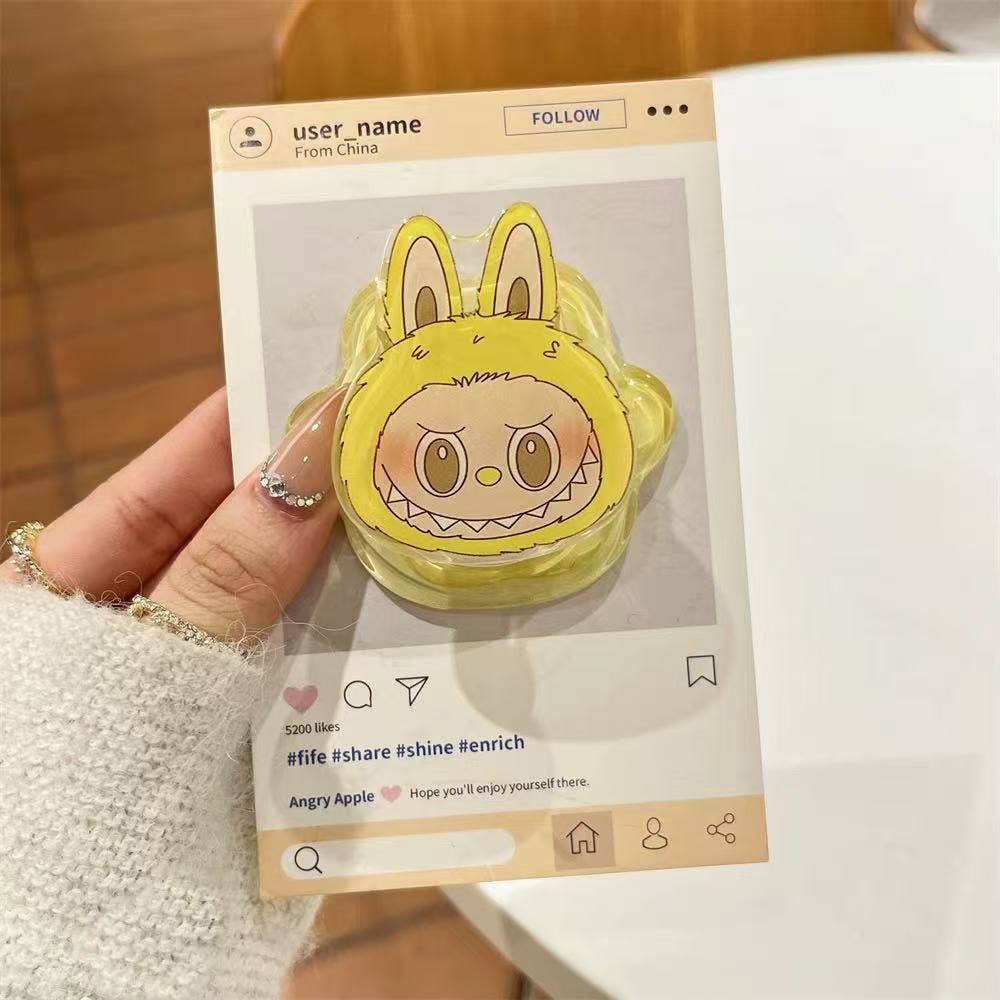 Cute Labubu Magnetic phone Holder Grip Phone Accessory