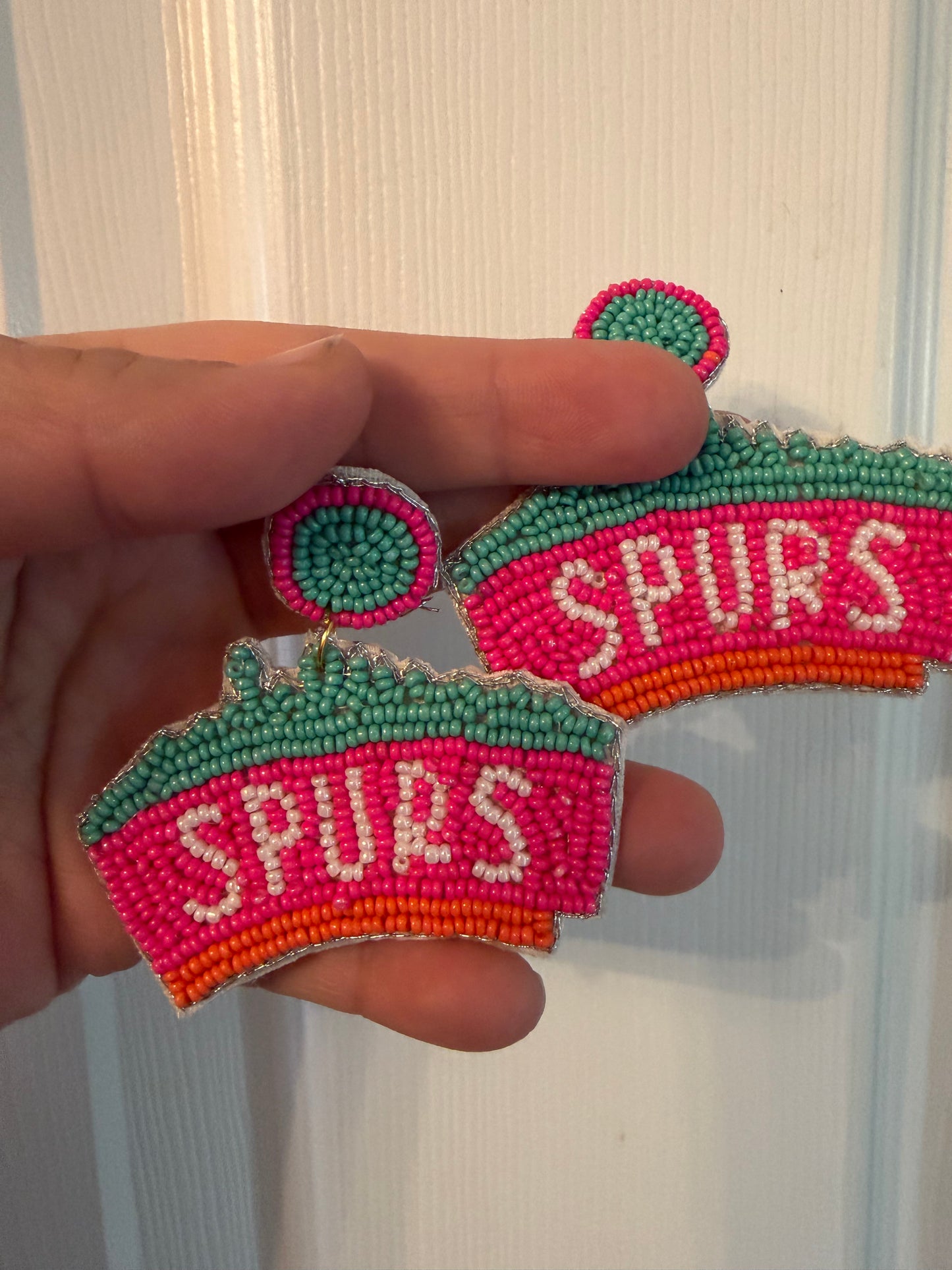 Spurs Beaded Earrings posts