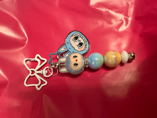Labubu keychain handmade