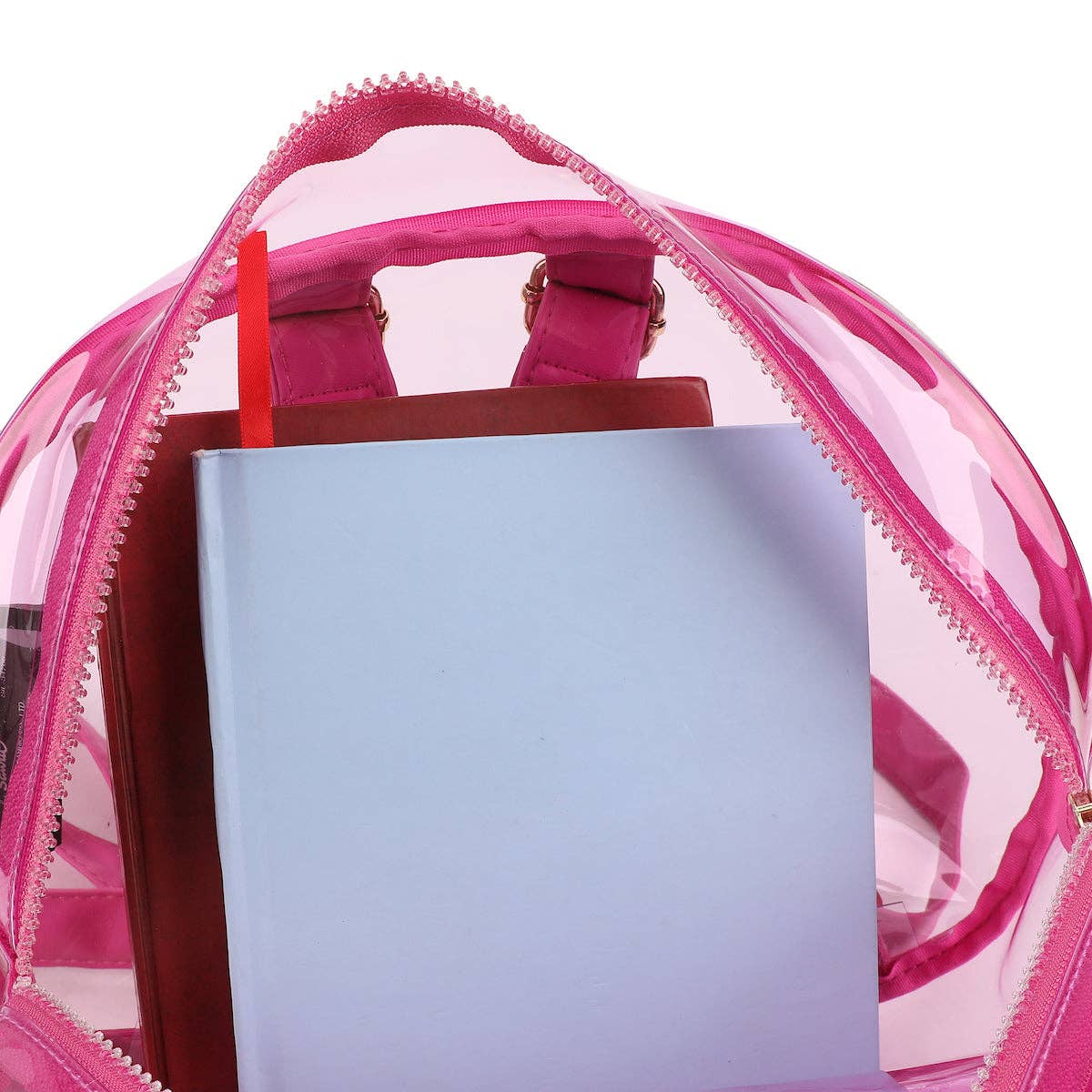Hello Kitty Character Head Clear Adult Pink PVC 12" Mini Backpack