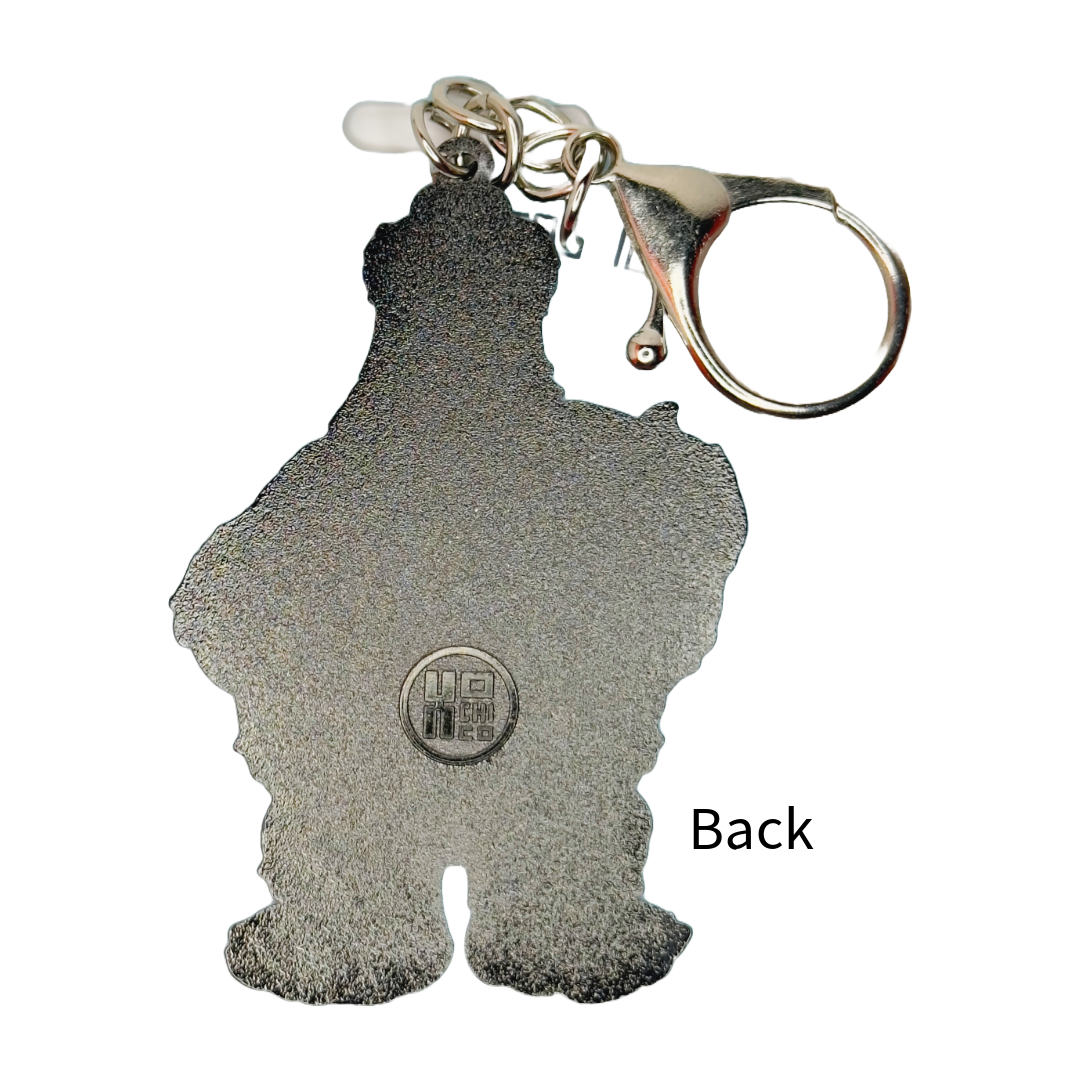 Concha Monster Metal Key Chain