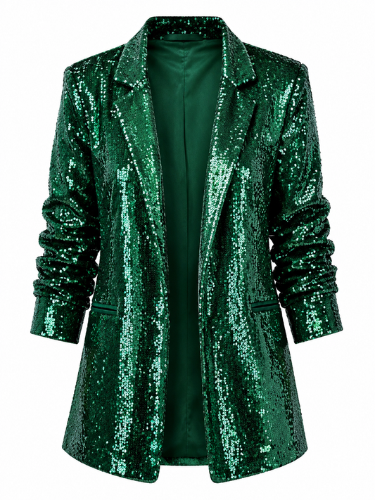 Boss sequin blazer (green)