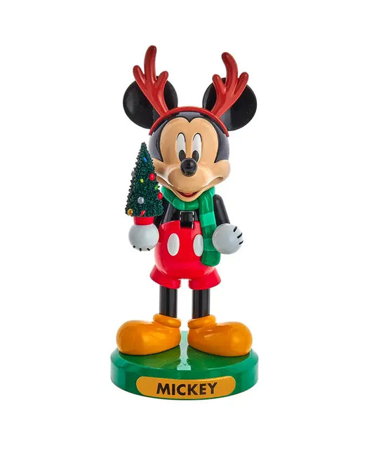 6"MICKEY W/TREE NUTCRACKER