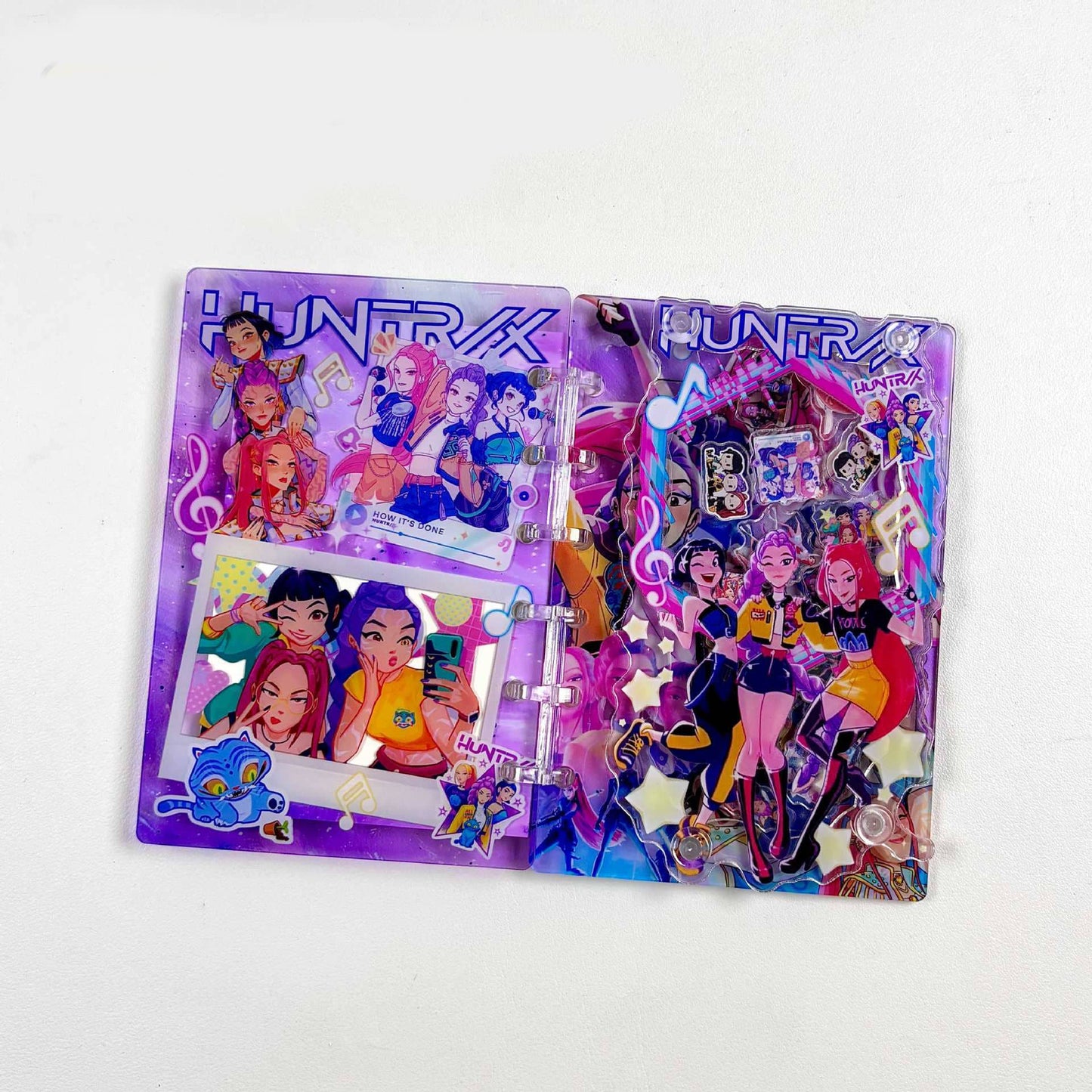 K-Pop Demon Hunters A7 Student Spiral Notebook
