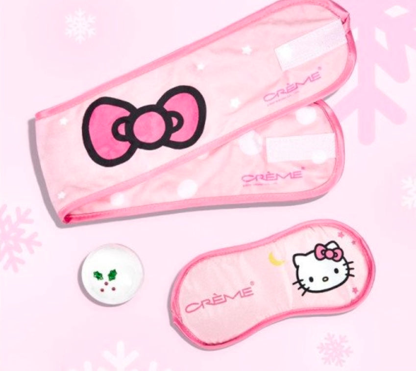 HELLO KITTY COZY SLUMBER HOLIDAY SPA SET (Hello Kitty gift box included)