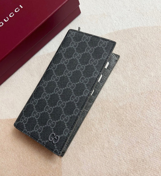 Inspired Gg Men’s Long Wallet (not authentic)