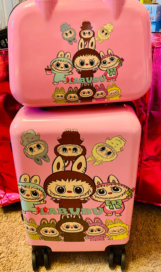 Labubu Pink Travel Set