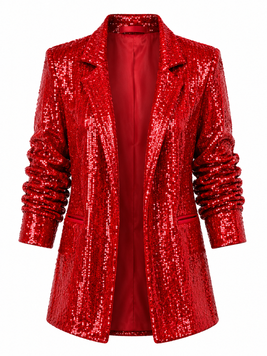 Boss Sequin Blazer (red)