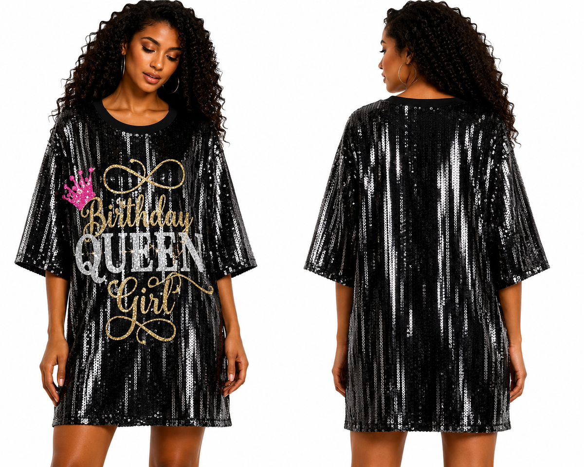 Birthday Girl Dress (onesize) fits small medium large