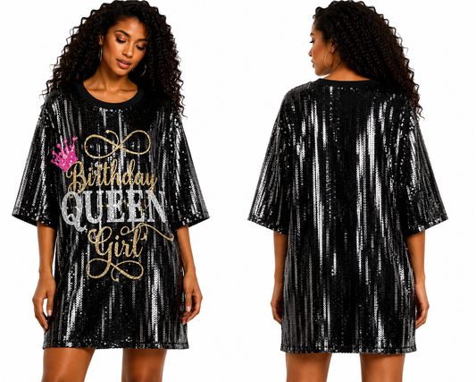 Birthday Girl Dress (onesize) fits small medium large