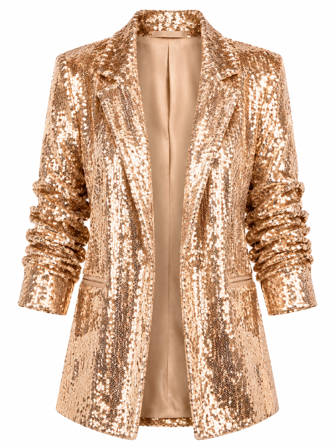 Boss sequin blazer (champagne)