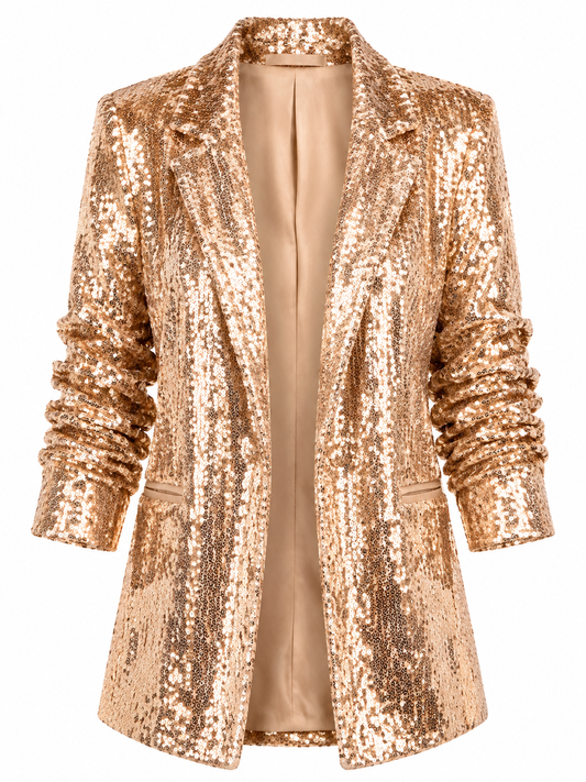 Boss sequin blazer (champagne)
