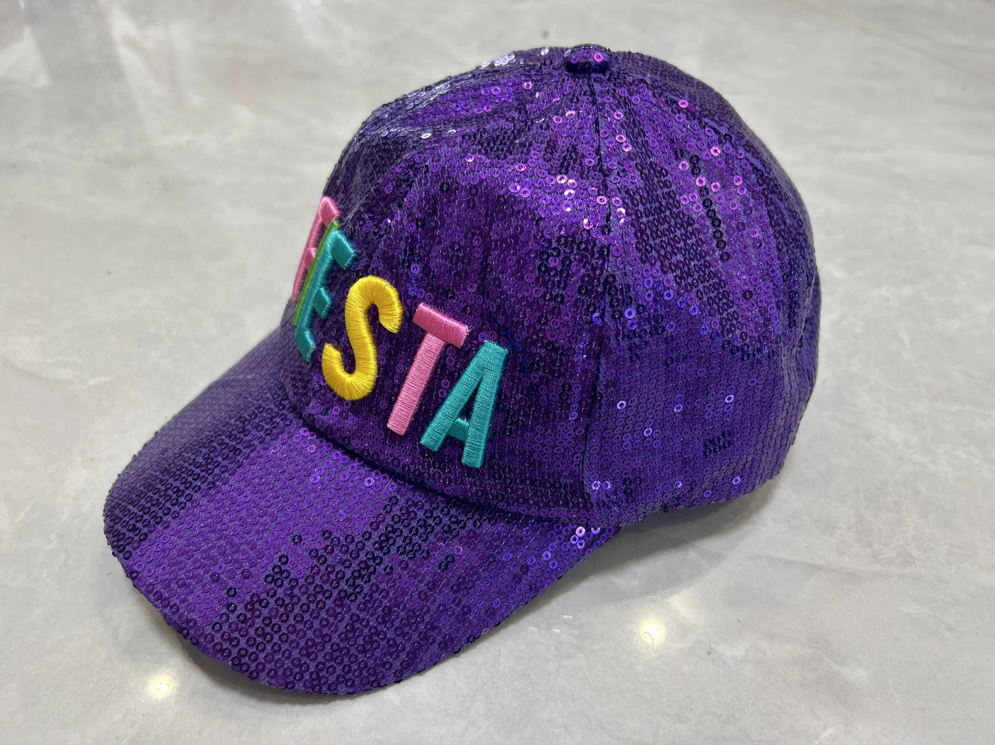 Purple Fiesta Hat Snap Back