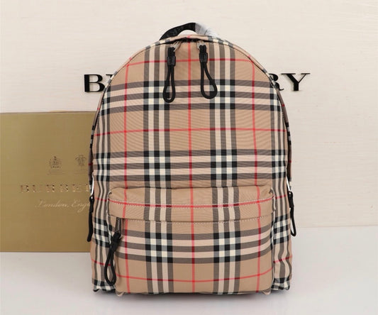 Inspired Burberry backpack (not authentic)