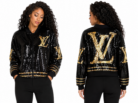 LV sequin Jacket (onesize) fits small medium large