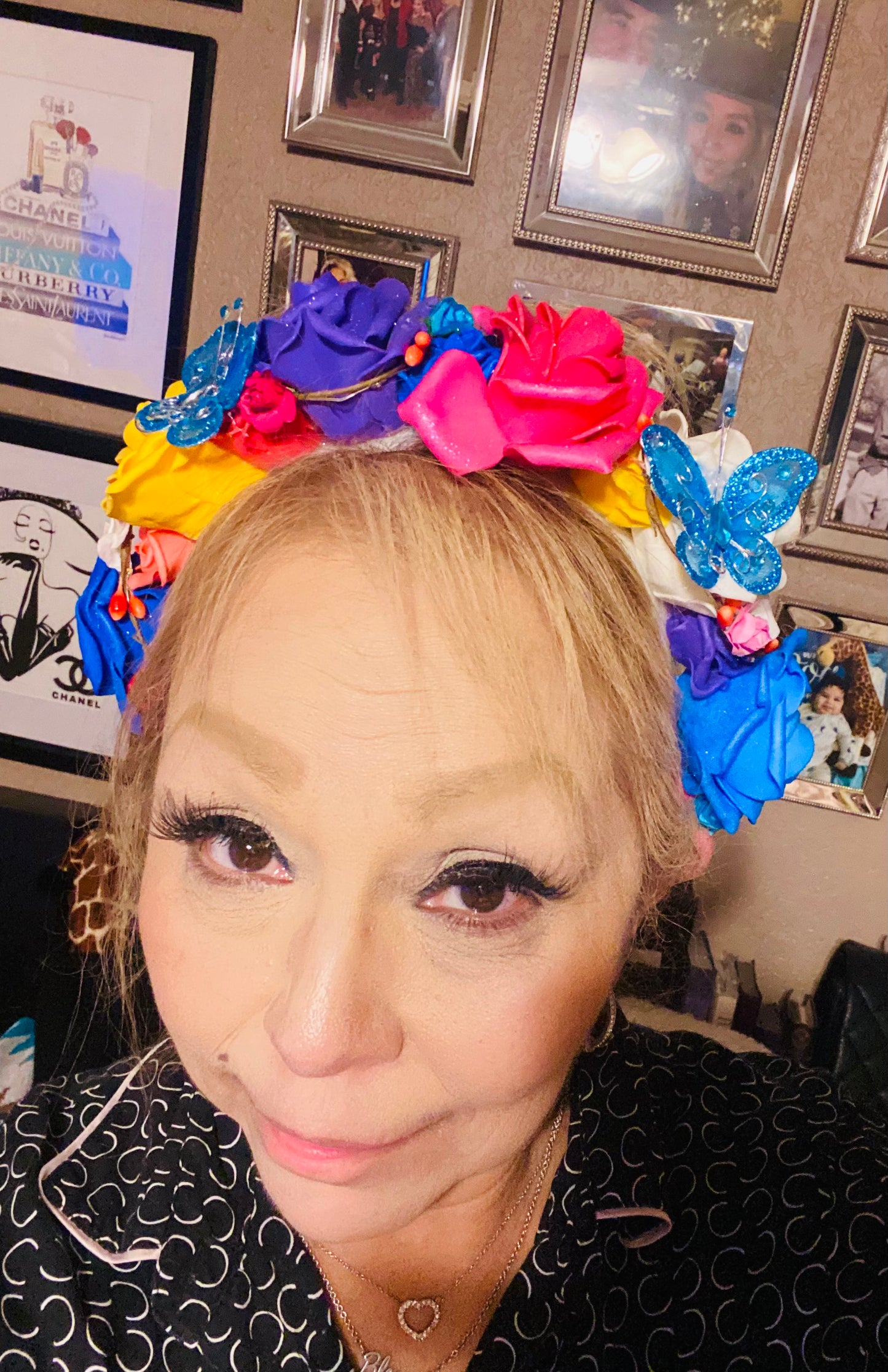 Fiesta Butterfly Headpiece w/lights