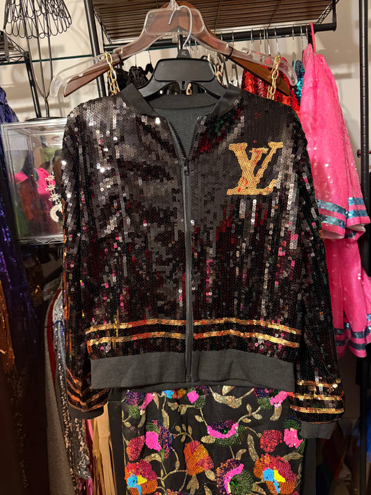 LV Sequin Jacket One size (small, medium, large)