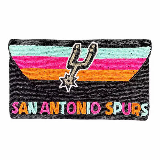 Spurs beaded crossbody