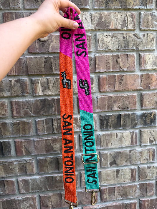 Beaded spurs adjustable strap