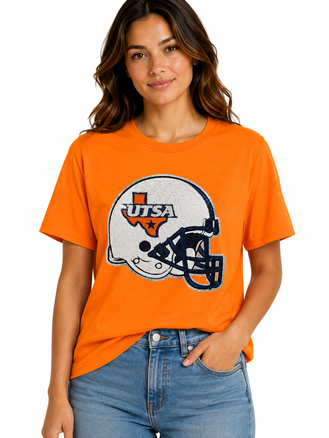 UTSA Crew Neck Orange