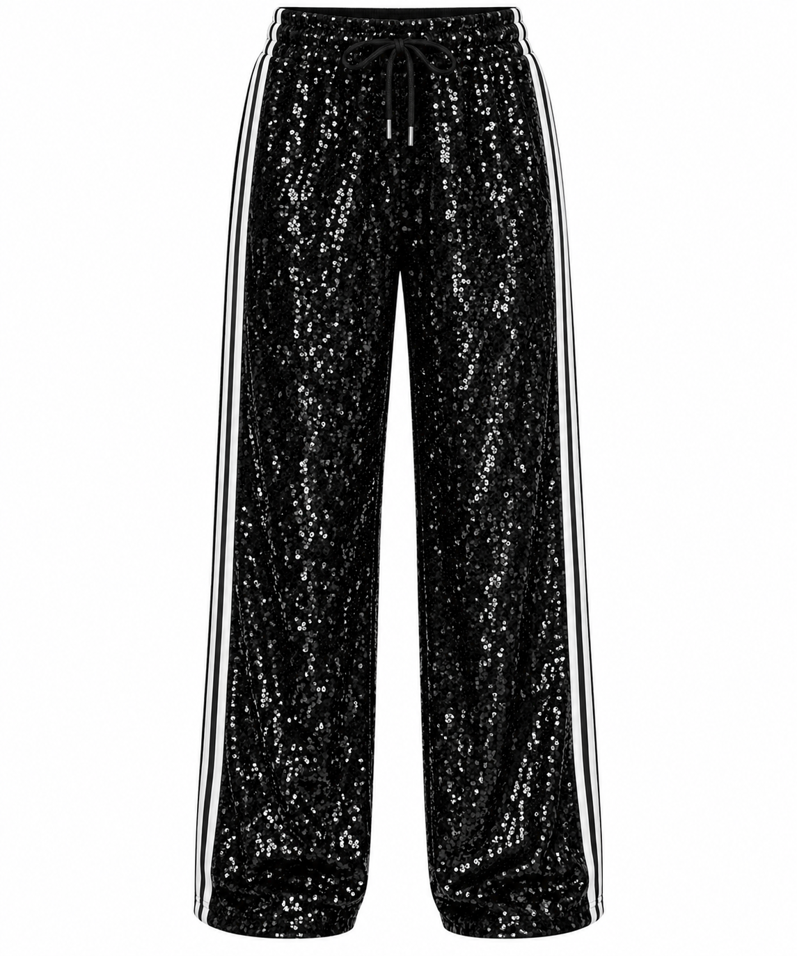 Black sequin pants (jump suit)