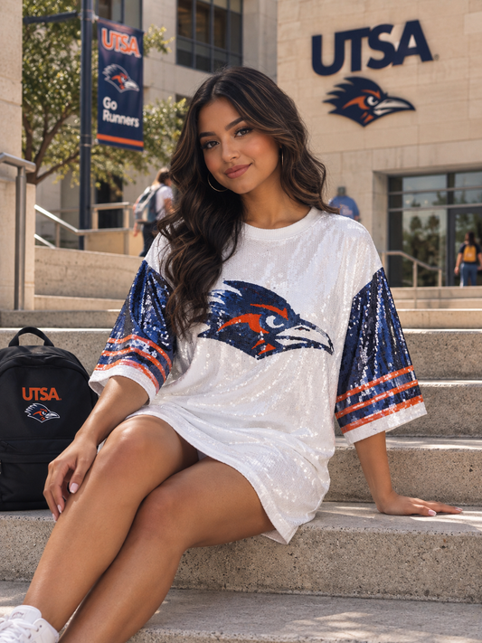 UTSA sequin Dress (onesize) fits small medium large