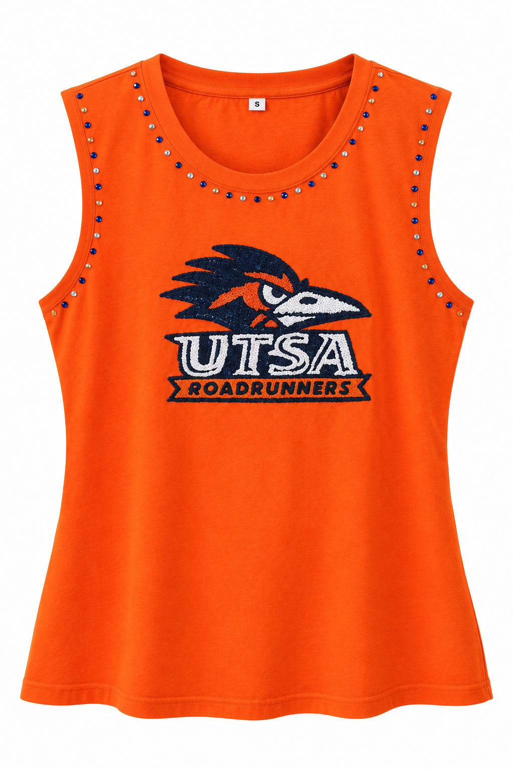 UTSA Blouse stretch sequin logo (sewn in)