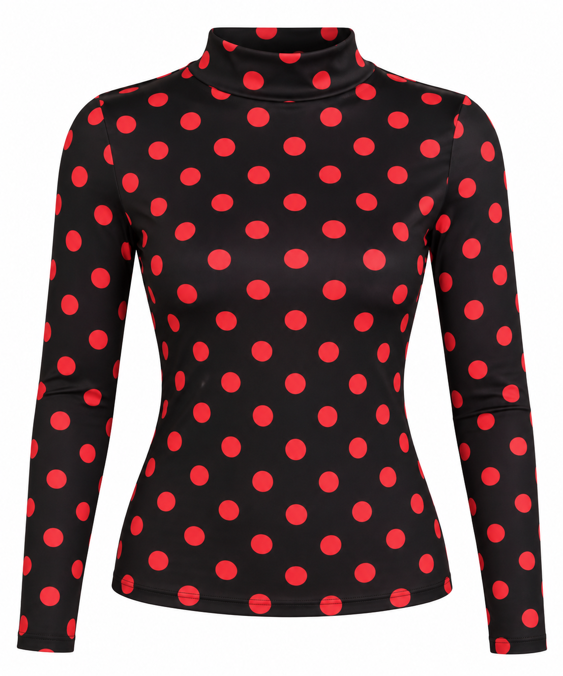 Polka Dot Mesh true to size (stretch)