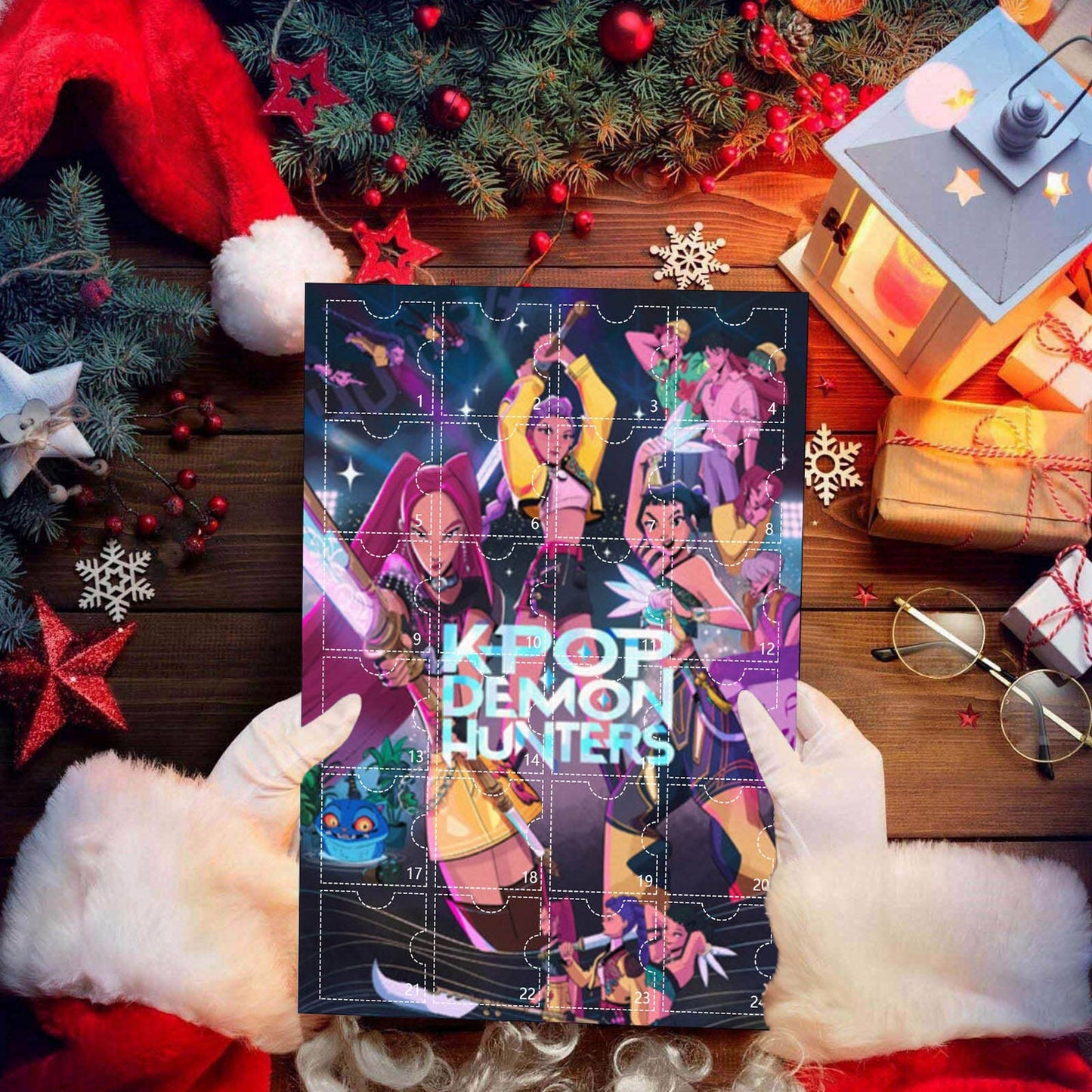 K-Pop Demon Hunters Christmas Advent Calendar Blind Box
