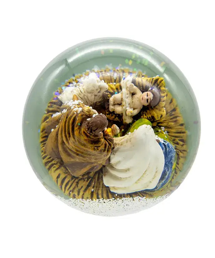 100mm Musical Nativity Scene Waterglobe