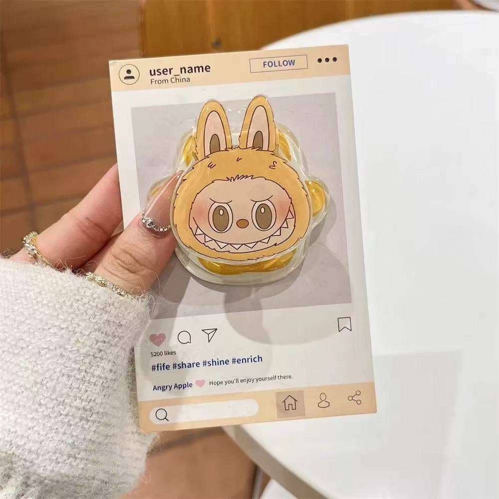Cute Labubu Magnetic phone Holder Grip Phone Accessory