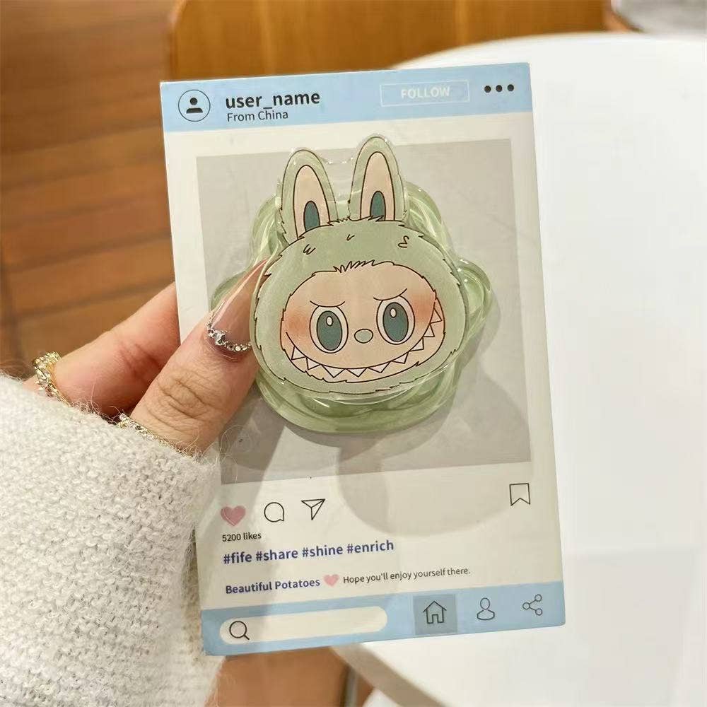 Cute Labubu Magnetic phone Holder Grip Phone Accessory