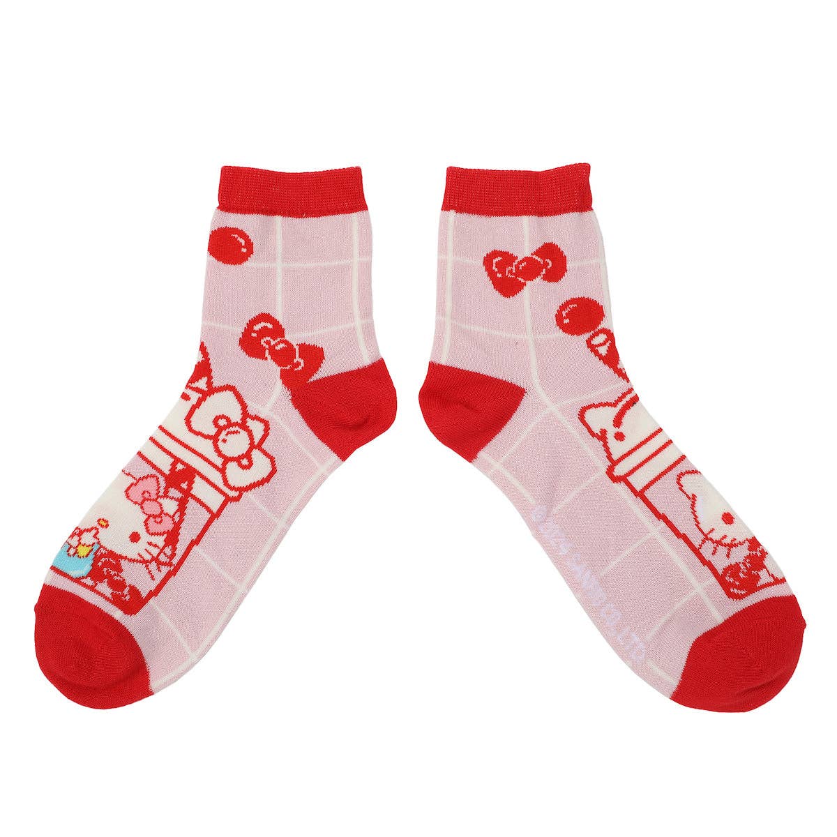 Hello Kitty & Friends 3 Pair Women’s Quarter Crew Box Set