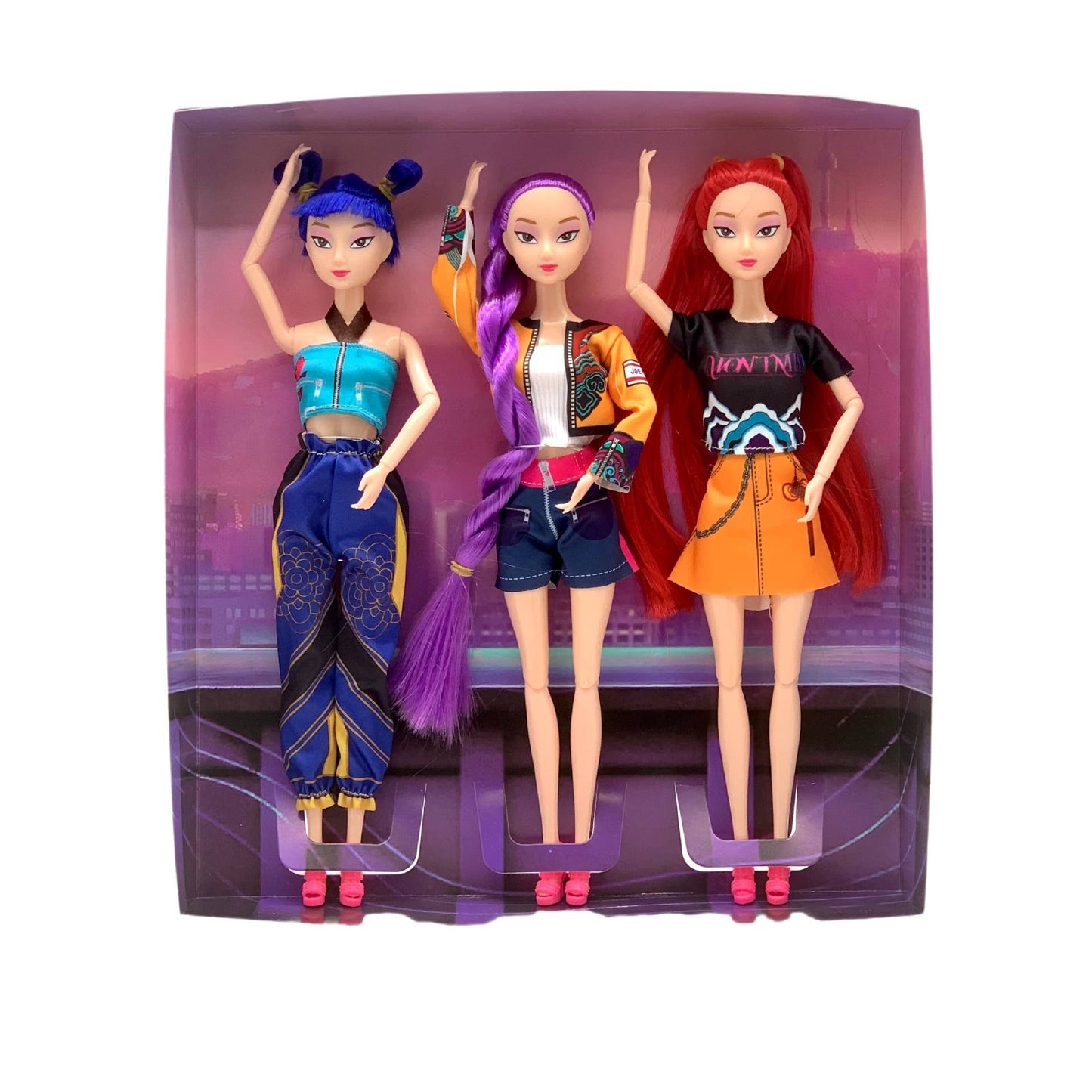 K-Pop Demon Hunters Dolls Articulated Collectible Figures