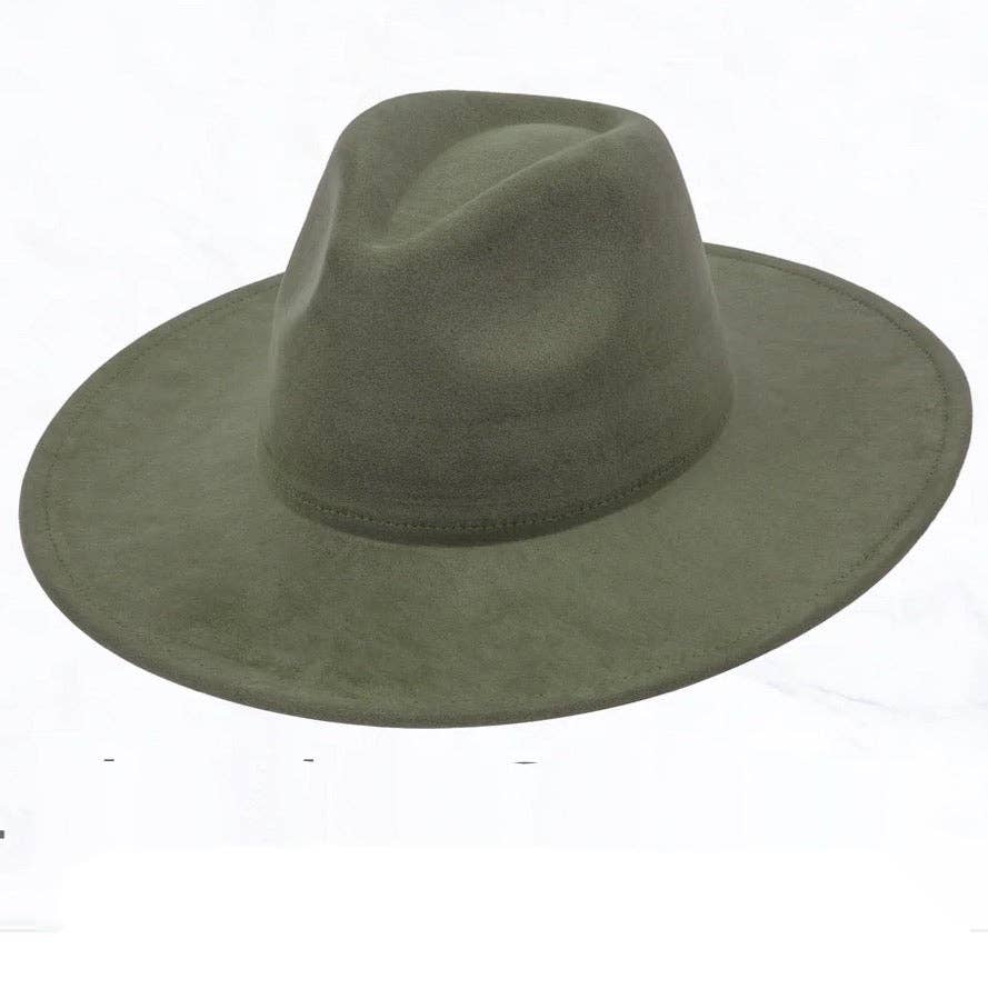 Marabou Blue Spotted Feather & Turq Slab Hat Band + Hat