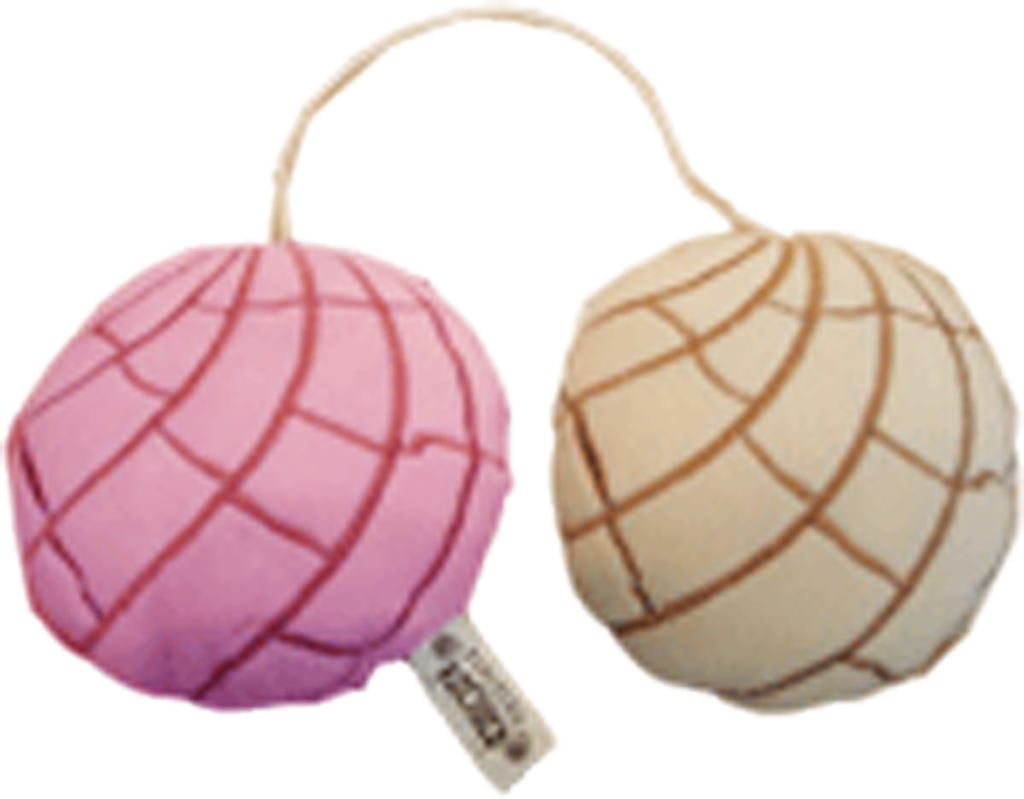 Pan Dulce Concha "Fuzzies" Car Mirror Hangers
