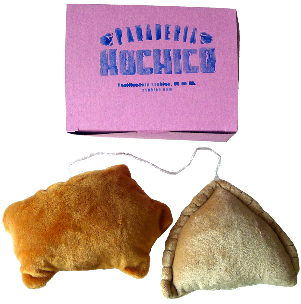 Pan Dulce Concha "Fuzzies" Car Mirror Hangers