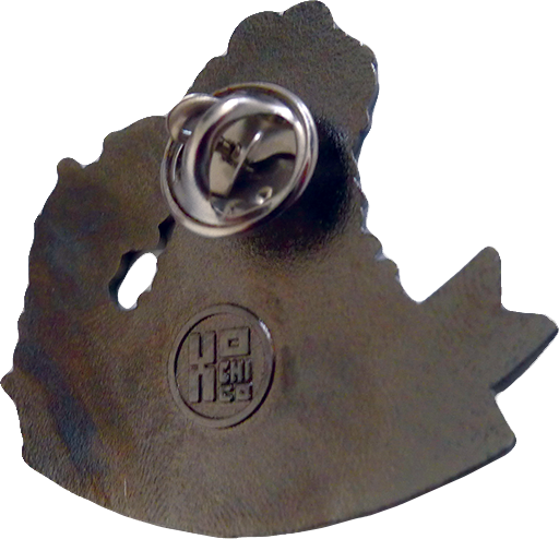 Concha Monster Enamel Lapel Pin