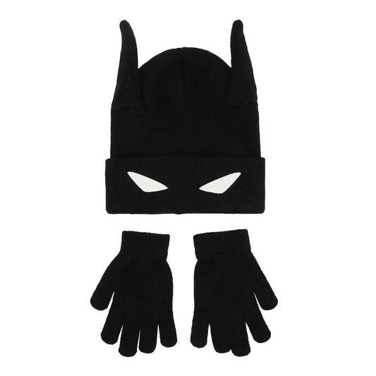 DC Comics Batman 3D Youth Beanie & Gloves Combo