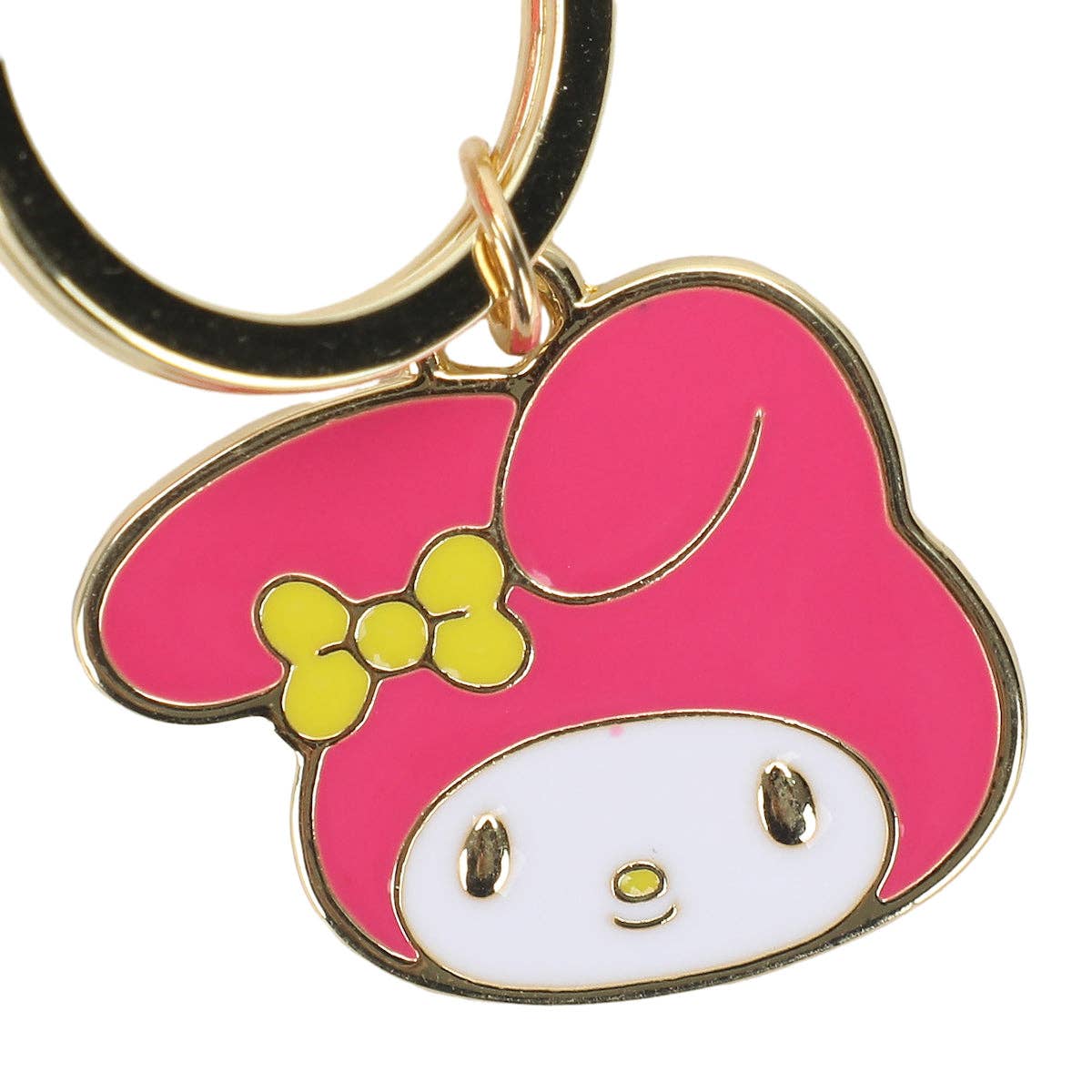 My Melody Multi Charm & Pom Keychain