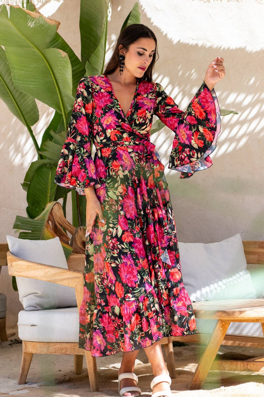 Ola Spring Sunset & Moon Dress