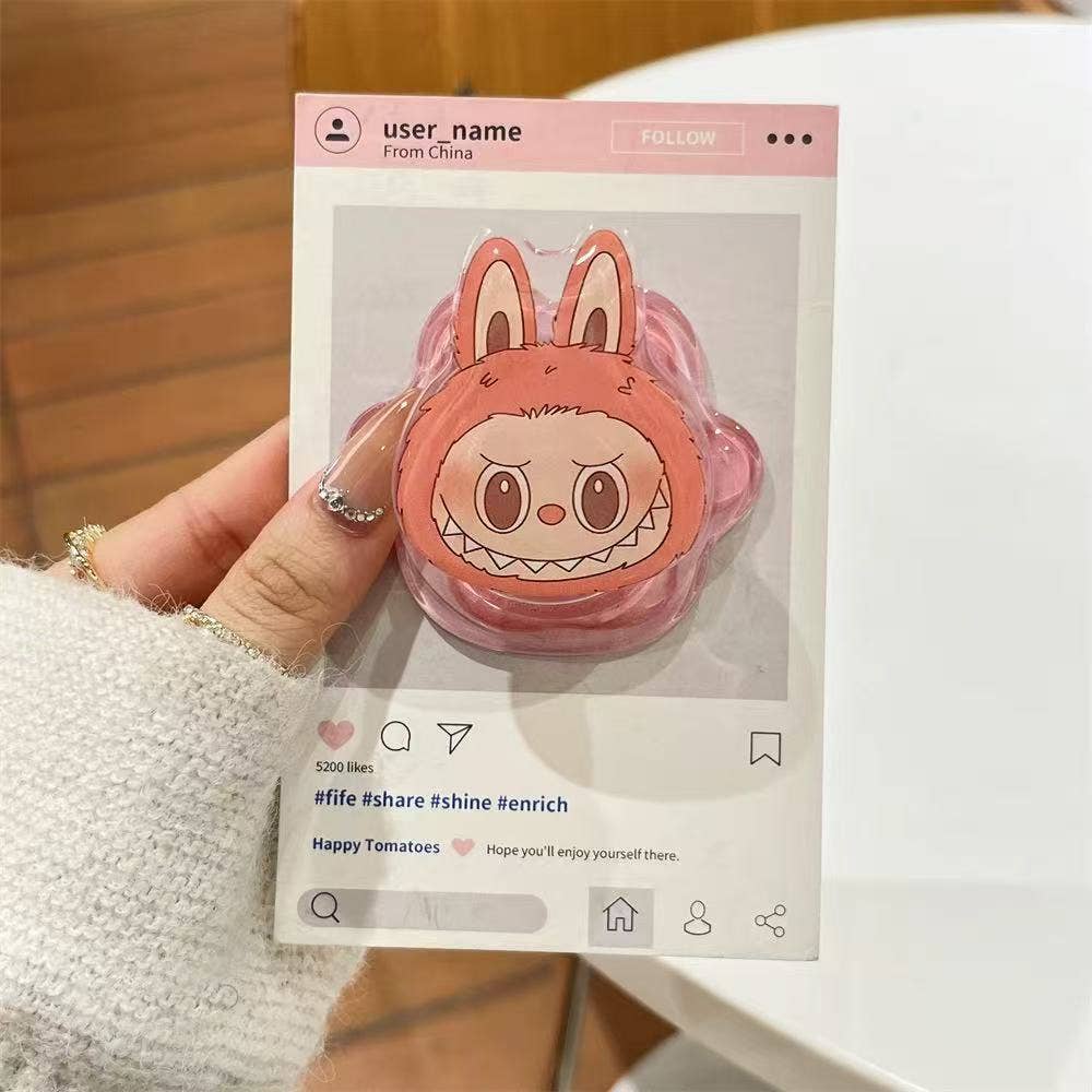 Cute Labubu Magnetic phone Holder Grip Phone Accessory