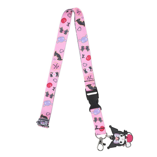 Kuromi Cherries & Cake Lanyard