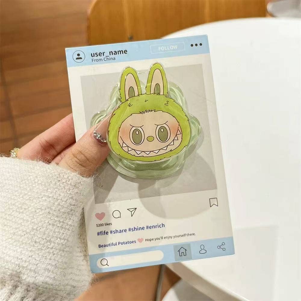 Cute Labubu Magnetic phone Holder Grip Phone Accessory