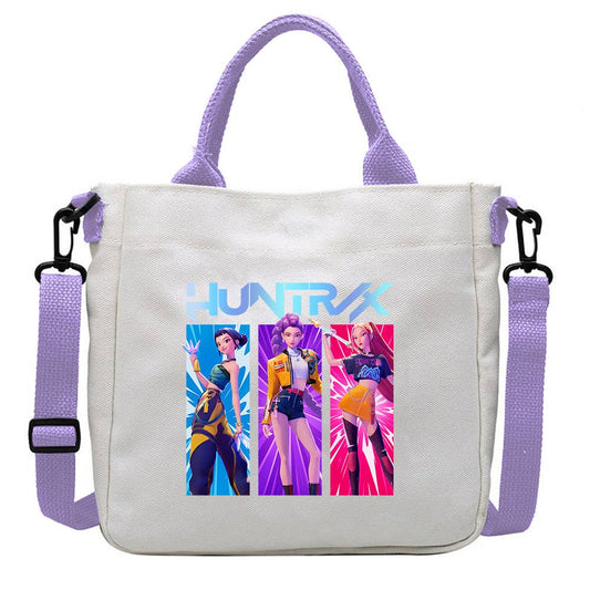 K-Pop Demon Hunters Canvas Hand Bag Crossbody Bag